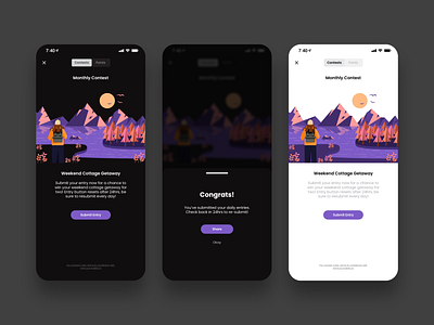 Contest 3d ai animation app app design branding design figma figma design graphic design illustration logo motion graphics typography ui ui design ux ux design vector web design