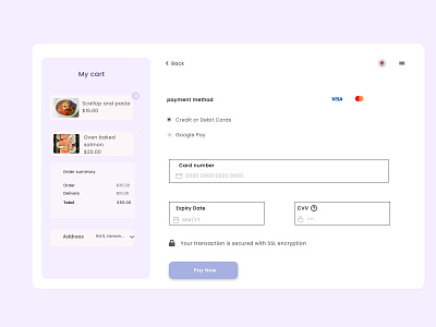 Web credit card checkout form check out page daily ui ui