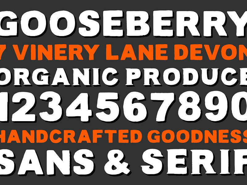 Lance Sans & Serif - Free Fonts for Commercial Use by Tom Chalky on ...