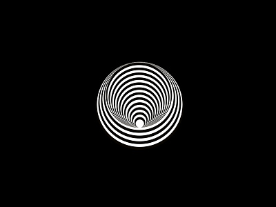 hipnocircle blend circles icon illusion logo trippy vector