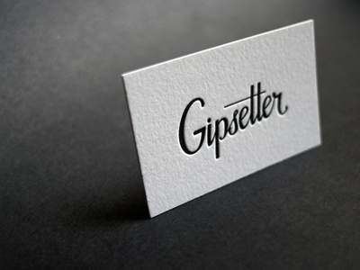Gipsetter branding graphic littering logo typography