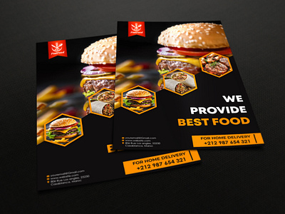 Free restaurant flyer Food