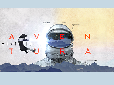 Digital collage - Science Fiction art channel collage design digital fiction graphic science tv