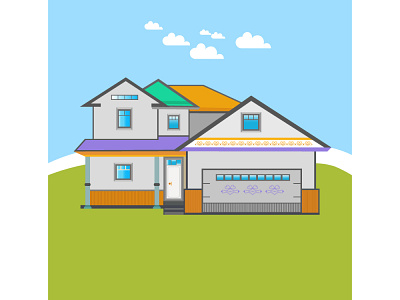 House vector illustration