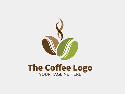 Coffee shop logo template designs concept vector illustration