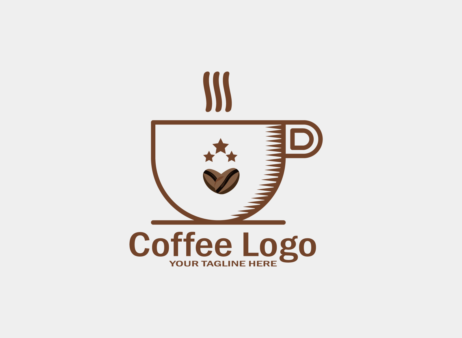 3Star coffee shop logo template vector illustration by ToufiqulBD on ...