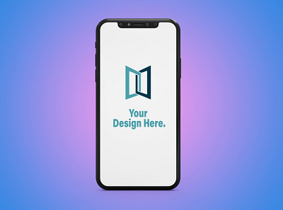 Smartphone Mockup abstract illustration logo print smartphone mockup