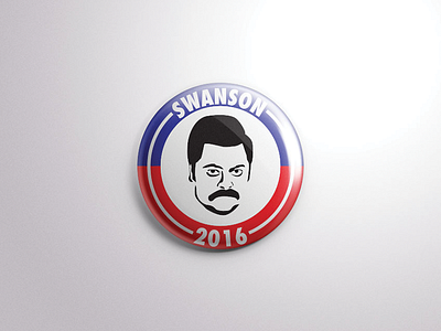 Swanson 2016 nick offerman offerman parks and rec pin ron ron swanson swanson