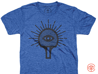 The All-Seeing Paddle all seeing cotton bureau paddle ping pong pong t shirt table tennis tennis