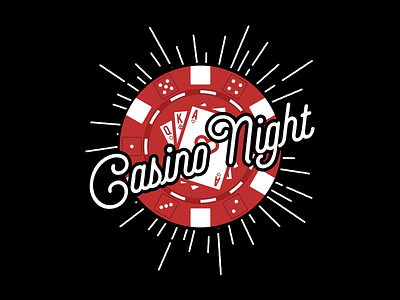 Casino Night Logo cards casino logo poker