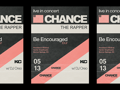 Chance The Rapper Gig Poster