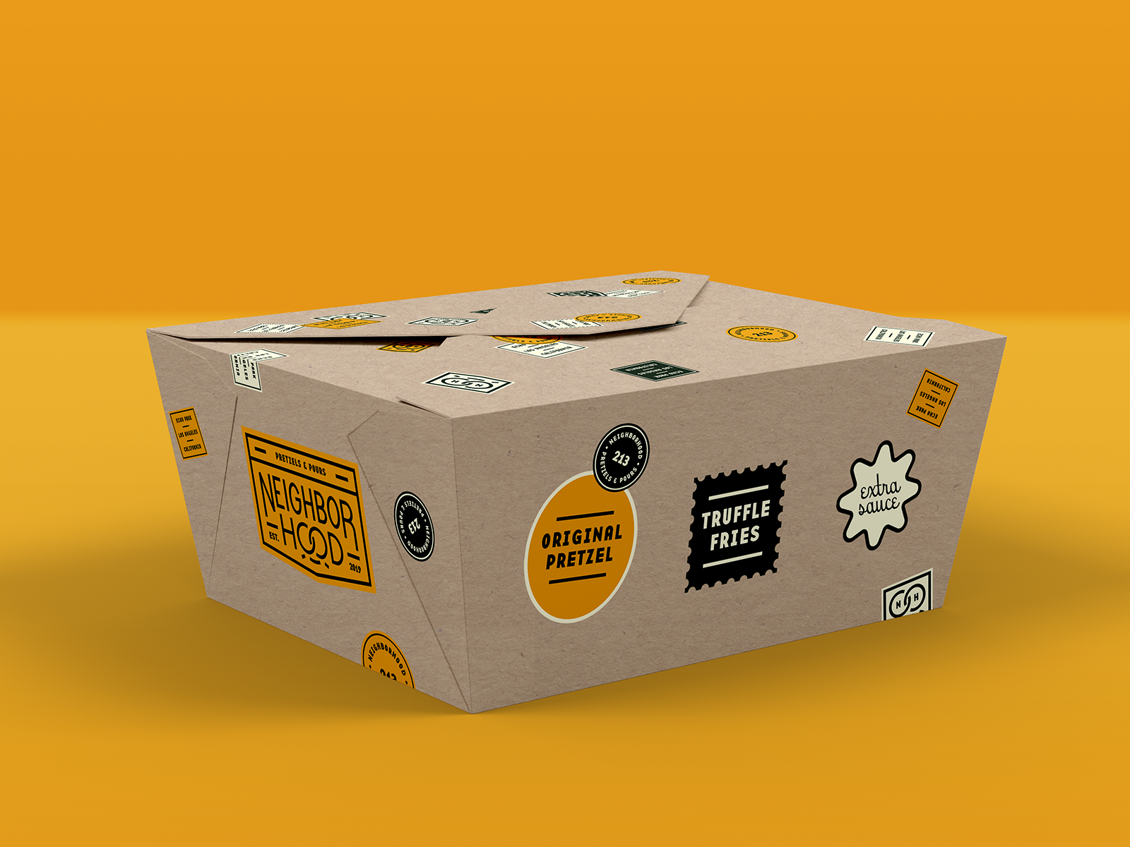 Fast Food Shipping Boxes  Fast Food Packaging Design