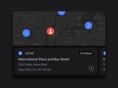 Map Widget (WIP) dashboard data find location map search ui ux visualization widget