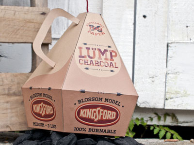 Kingsford Blossom Bag | Re-Pack Design Competition 48 hours bbq burn charcoal competition design fire kingsford packaging ringling top 10 finish