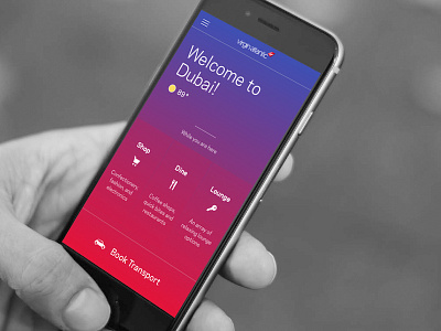 Virgin Atlantic Travel Booking Concept