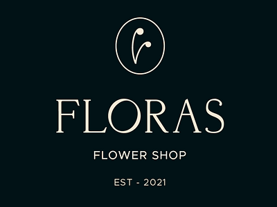 modern branding and logo design for floras