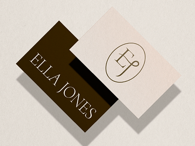 Business Card design for Ella jones photography studio brand creation brand design brand identity design branding branding design design designlogo freelance graphic designer graphic design illustration illustrator logo logo creation logo designer logo work minimal logo photography logo design professional logo studio branding ui