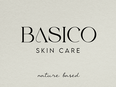 Minimal branding logo design for Basico skincare brand identity design brand mark branding branding design branding logo designlogo freelance graphic designer graphic design illustrator logo logo creation logo designer logo inspiration logo mark logo type logo work logodesignservice logos skincare branding typography