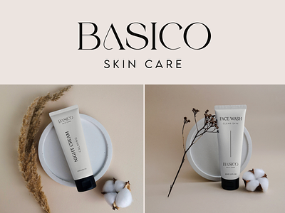 Branding and Packaging design for Basico skincare