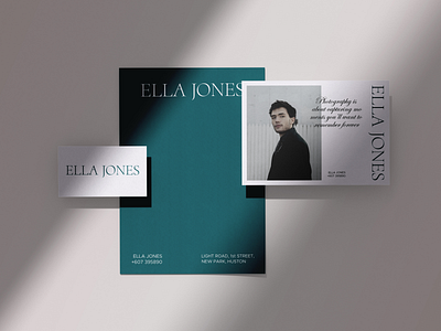 Modern branding design - Ella Jones photography brand identity design branding designlogo graphic design illustrator logo