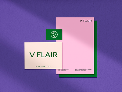 V Flair branding