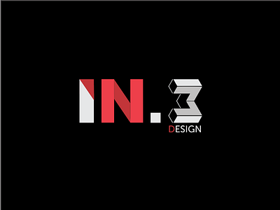 Logo In.3 brand branding doze logo logomarca logomark logotipo logotype marca mark paulovitordesigner