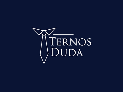 Logo Ternos Duda brand branding doze logo logomarca logomark logotipo logotype marca mark paulovitordesigner