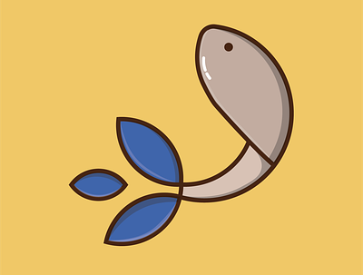 Hello Fish fish graphic design illustration