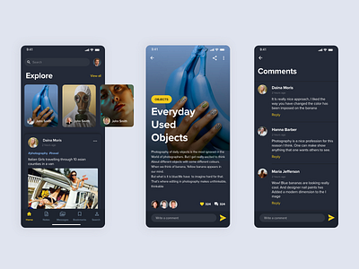 Daily 003 (photography and articles) ui uiux uiuxdesign ux ux ui