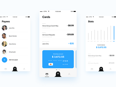 Personal Banking - Adobe XD Challenge