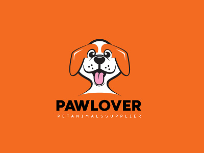 PAWLOVER Logo Design Concept-01 designed by #designerfizar branding design designerfizar flat logo design graphic design icon illustration logo vector