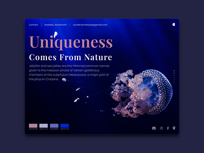 Uniqueness 3d animation branding graphic design logo motion graphics ui