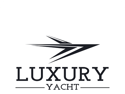 Minimal Luxury Yacht Logo