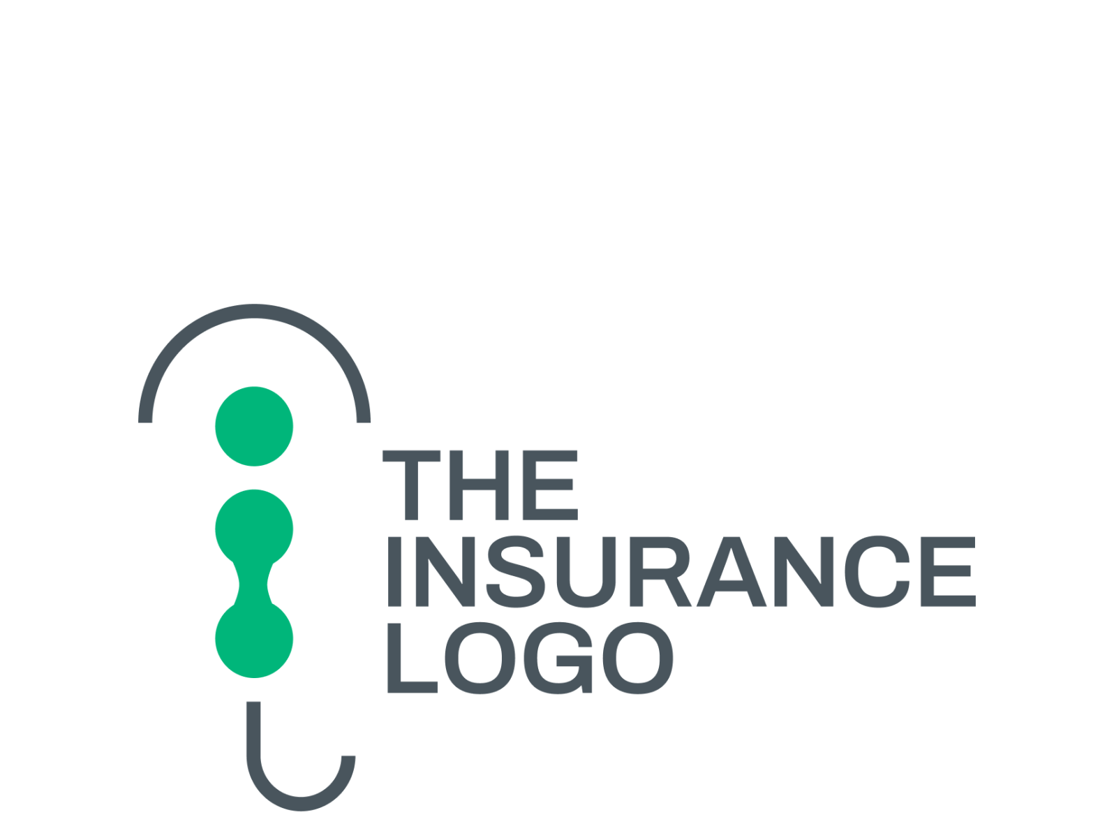 Minimal & Conceptual Insurance logo by Khubaib.design on Dribbble