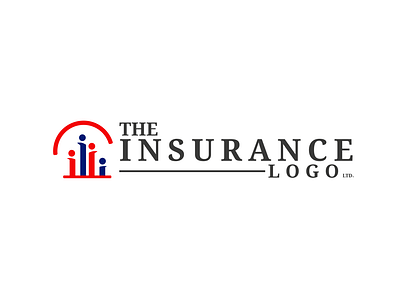 Insurance logo branding f figma graphic design insurance logo ui ux