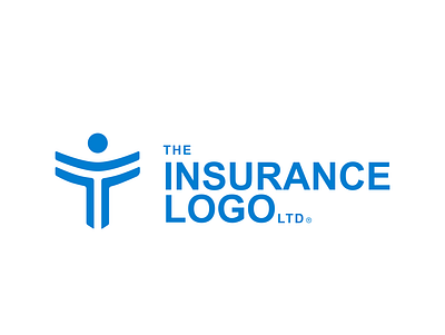 Insurance logo branding design figma illustration insurance logo minimal modern ui ux