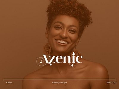 Brand Identity Design - Azenic branding design graphic design logo package pattern printing