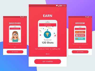 App Intro android intro screens material design