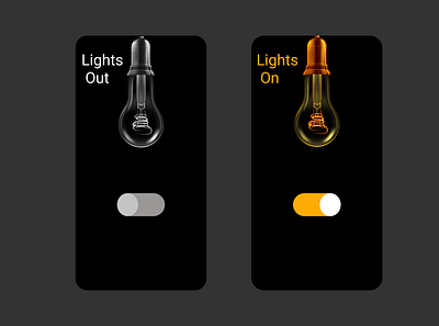 Daily UI 015 - On/Off Switch app branding design illustration ui