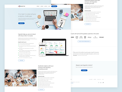 Cognetik - homepage redesign