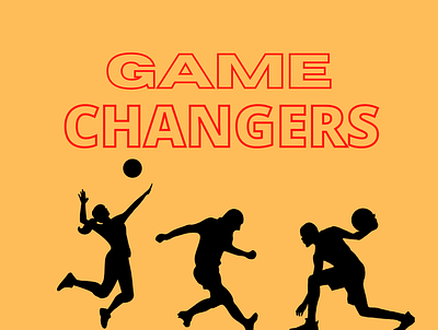 game changers podcast cover graphic design logo