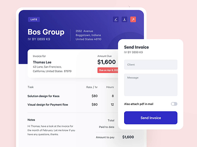 Billing Designs Themes Templates And Downloadable Graphic Elements On Dribbble