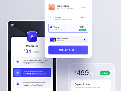 Components Layout checkout component credit card mobile payment pricing ui ux