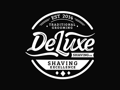 Logo for Traditional Grooming branding logo shaving traditional vintage