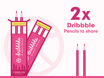 Dribbble Invite draft dribbble invite pencil prospect share