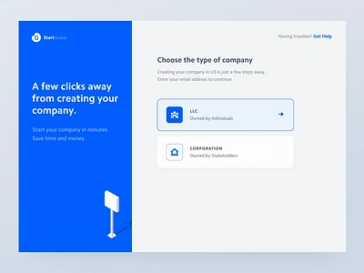 StartGlobal Onboarding account animation app blue clean design fintech interaction kerala kochi login minimal onboarding sign up startglobal ui ux vector web website