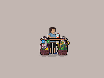 Pixel | Flower Hawker