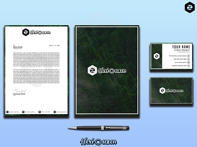 Letterhead Design with Business Card
