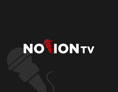 Logo Design - Notion TV branding design designer graphic design logo logodesign media modernlogo news