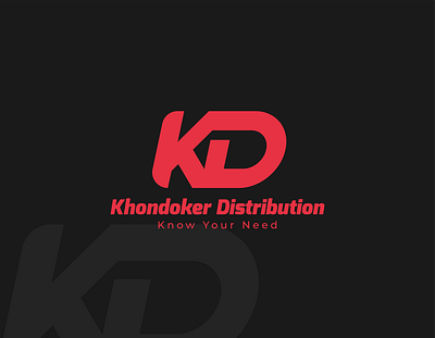 Logo Design - Khondoker Distribution ad advertisment branding design graphic design illustration logo productdesign ui vector